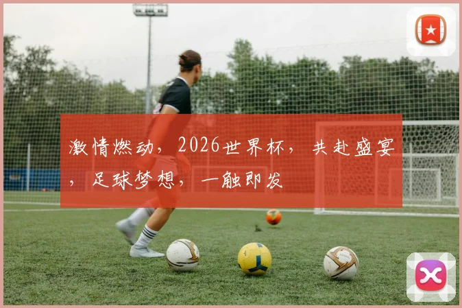 激情燃动，2026世界杯，共赴盛宴，足球梦想，一触即发